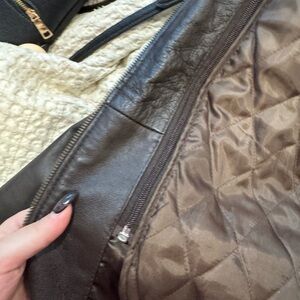 Brown Leather Jacket